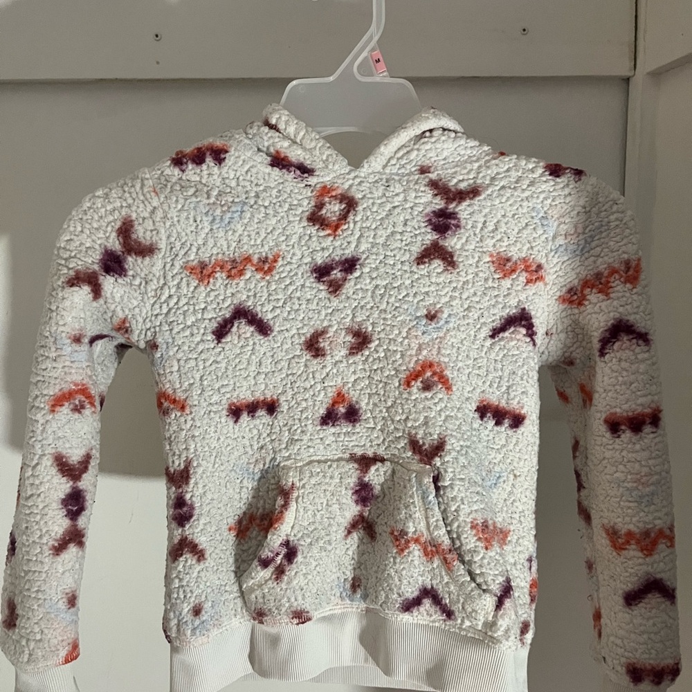 Jumping Beans Cream Patterned Kids Jacket